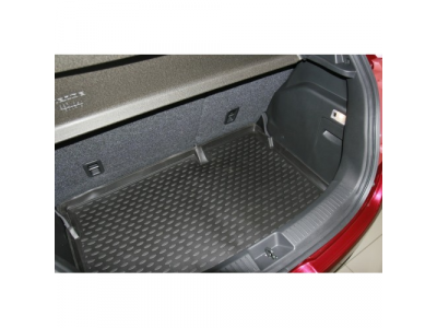 Коврик в багажник MAZDA 2 2007->, хб. (полиуретан) от ELEMENT Коврик в багажник MAZDA 2 2007->, хб. (полиуретан)