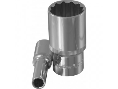Головка торцевая 12 гранная глубокая 1/2"DR 13мм., Ombra 112213 от OMBRA Головка торцевая 12 гранная глубокая 1/2"DR 13мм., Ombra 112213