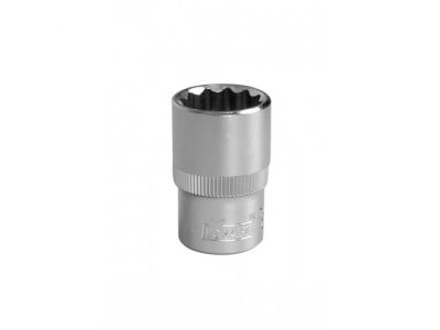 Головка торцевая 1/2"Dr 18 мм 12 граней от KRAFT Головка торцевая 1/2"Dr 18 мм 12 граней