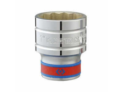 Головка торцевая стандартная двенадцатигранная 1/2", 1&1/8", дюймовая, KING TONY от KING TONY Головка торцевая стандартная двенадцатигранная 1/2", 1&1/8", дюймовая, KING TONY