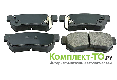 Колодки тормозные задние диск оригинал для ХУНДАЙ ELANTRA HD 583022HA00