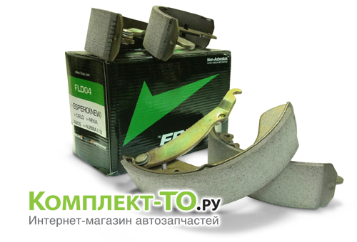 Колодки тормозные задние барабан FRIXA для DAEWOO NEXIA FLD04